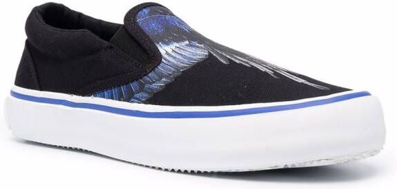 Marcelo Burlon County of Milan Sneakers met print Zwart