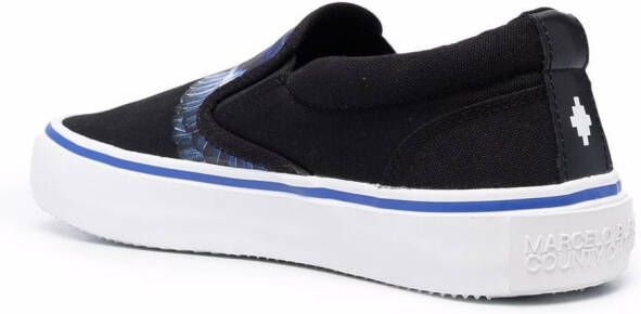 Marcelo Burlon County of Milan Sneakers met print Zwart