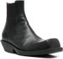 Marni Leren Chelsea laarzen Zwart - Thumbnail 2