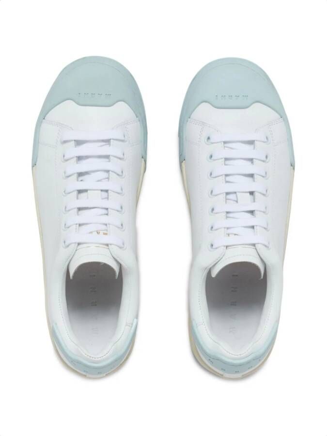 Marni Bumper leren sneakers Wit