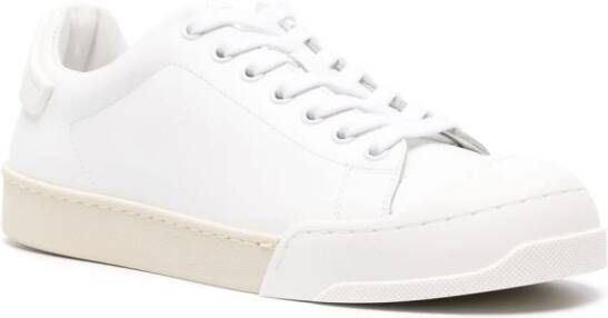 Marni Bumper leren sneakers Wit