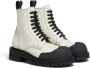 Marni Dada Army leren combat boots Wit - Thumbnail 2