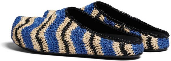 Marni Fussbet Sabot loafers met ronde neus ZO541