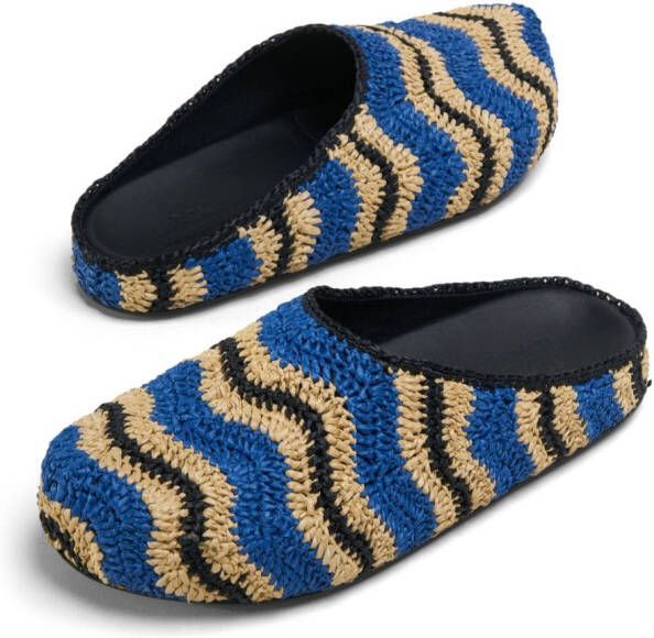 Marni Fussbet Sabot loafers met ronde neus ZO541