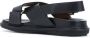Marni Fussbet sandalen met gekruiste bandjes Zwart - Thumbnail 3