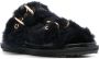 Marni Fussbett lammy slippers Zwart - Thumbnail 2