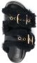 Marni Fussbett lammy slippers Zwart - Thumbnail 4