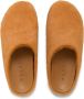 Marni Fussbett Sabot slippers met kalfshaar Oranje - Thumbnail 4