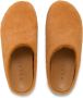Marni Fussbett Sabot slippers met kalfshaar Oranje - Thumbnail 4