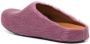 Marni Fussbett Sabot slippers met kalfshaar Paars - Thumbnail 3