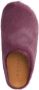 Marni Fussbett Sabot slippers met kalfshaar Paars - Thumbnail 4