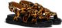 Marni Gladiator sandalen met luipaardprint Bruin - Thumbnail 2
