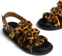 Marni Gladiator sandalen met luipaardprint Bruin - Thumbnail 5