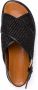 Marni Fussbett raffia sandalen Zwart - Thumbnail 10