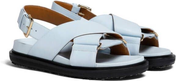 Marni Fussbett sandalen Blauw