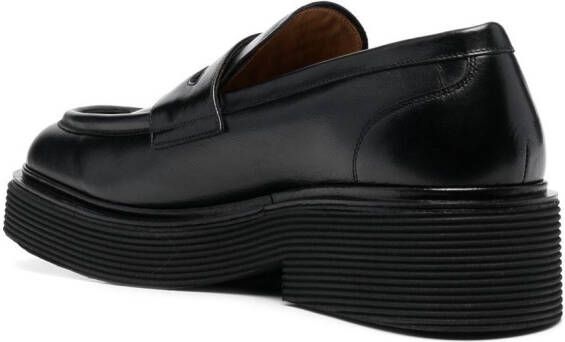 Marni Iconic loafers met vierkante neus Zwart