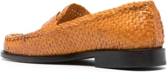 Marni Geweven loafers Oranje