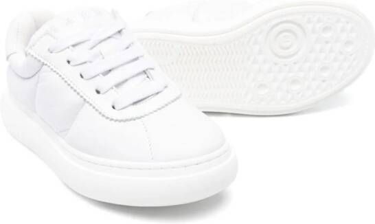 Marni Kids Gewatteerde sneakers Wit