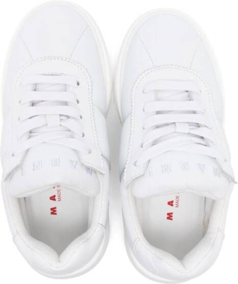 Marni Kids Gewatteerde sneakers Wit