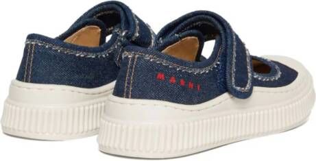 Marni Kids Pablo Mary Jane spijker sneakers Blauw