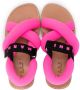Marni Kids Sandalen met logoprint Roze - Thumbnail 3