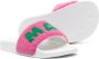 Marni Kids Slippers met logo jacquard Roze - Thumbnail 2