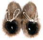 Marni Kids Veterlaarzen van imitatiebont Bruin - Thumbnail 3