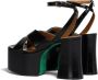 Marni Sandalen met plateauzool Zwart - Thumbnail 3