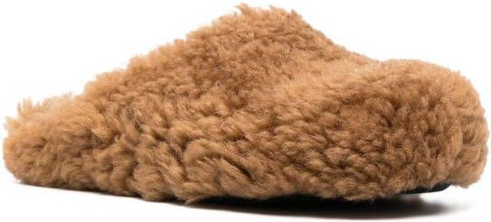 Marni Lammy slippers Bruin