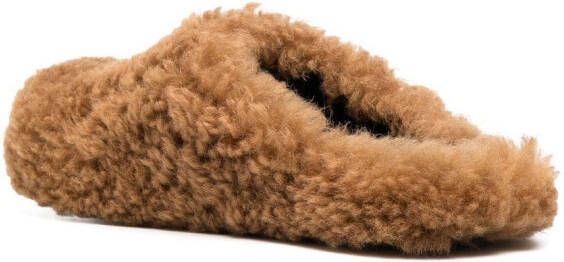 Marni Lammy slippers Bruin