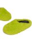 Marni Fussbett Sabot slippers met kalfshaar Groen - Thumbnail 5