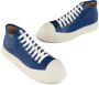 Marni Leren sneakers Blauw - Thumbnail 4
