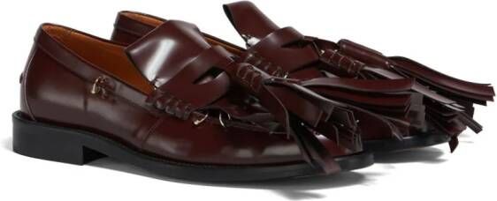 Marni Loafers met kwastje Rood