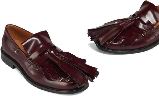 Marni Loafers met kwastje Rood