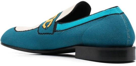 Marni Loafers met ronde neus Blauw