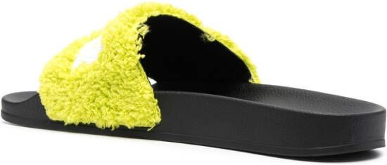 Marni Slippers met logoband Zwart