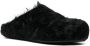 Marni Fussbet Sabot slippers met kalfshaar Zwart - Thumbnail 2