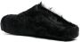 Marni Fussbet Sabot slippers met kalfshaar Zwart - Thumbnail 3