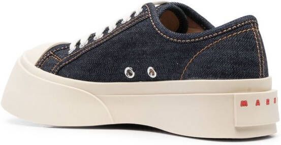 Marni Pablo denim sneakers Blauw