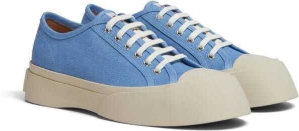 Marni Pablo low-top canvas sneakers Blauw