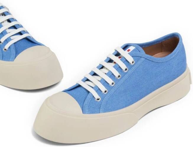 Marni Pablo low-top canvas sneakers Blauw