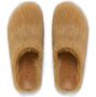 Marni Fussbet Sabot slippers met kalfshaar Bruin - Thumbnail 4