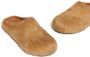 Marni Fussbet Sabot slippers met kalfshaar Bruin - Thumbnail 5