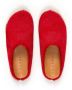 Marni Fussbet Sabot slippers met kalfshaar Rood - Thumbnail 4