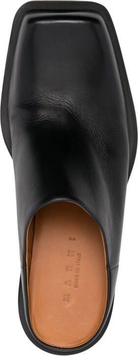 Marni Sabot slip-on muiltjes Zwart