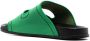 Marni Buckle slippers met dubbele bandjes en print Groen - Thumbnail 3