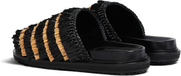 Marni Sandalen met open neus Zwart