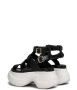Marni Sandalen met plateauzool Zwart - Thumbnail 3