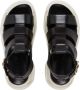 Marni Sandalen met plateauzool Zwart - Thumbnail 4
