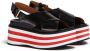 Marni Sandalen met sleehak Zwart - Thumbnail 2